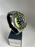 Besozzo - Via XXV Aprile 49 - Orologio Rolex Uomo in Acciaio ROLEX SUBMARINER 16610LV F3 ACCIAIO FAT 4 FULL SET - ROLEX SUBMARINER 16610LV F3 ACCIAIO FAT 4 FULL SET